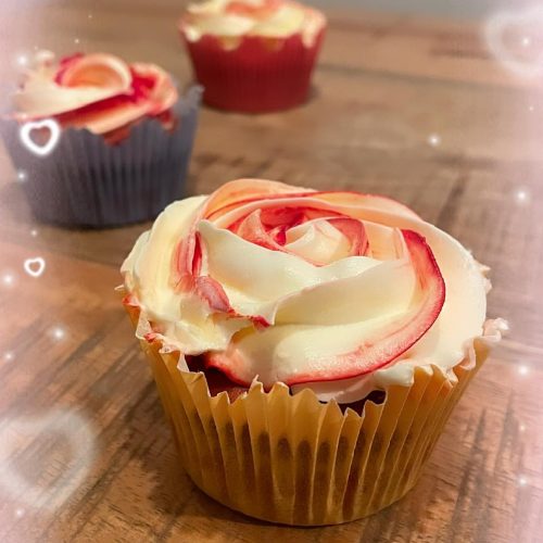 Valentijn cupcakes