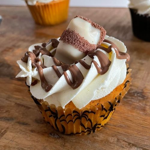 Kinder bueno cupcakes