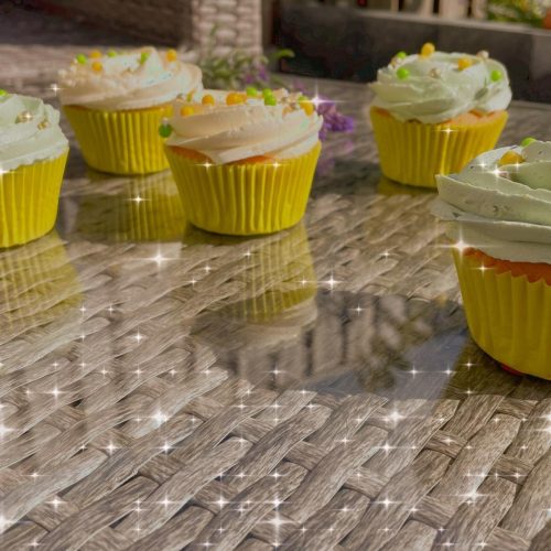 Lente cupcakes